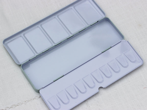 Palette métallique vide 44 demi-godets, Sauge