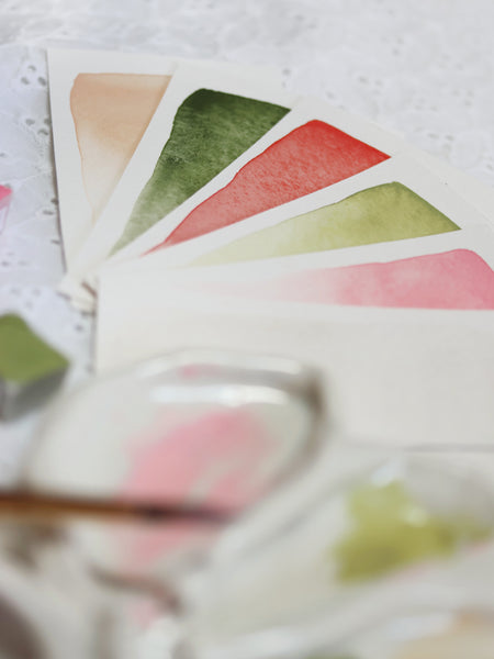 Nouveau Set Pierre de Ronsard, demi-godet d’aquarelle
