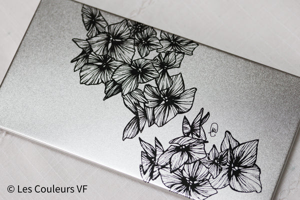 Palette métallique vide x Marion Cornillot - Les Hortensias 1