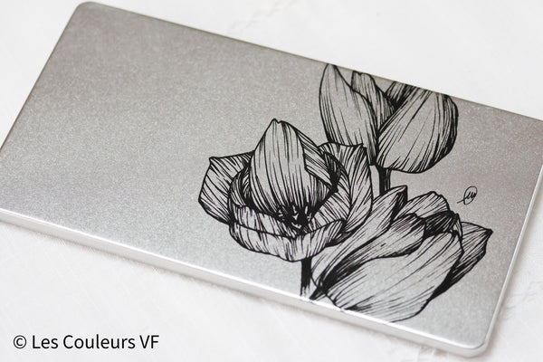 Palette métallique vide x Marion Cornillot - Les Tulipes 1