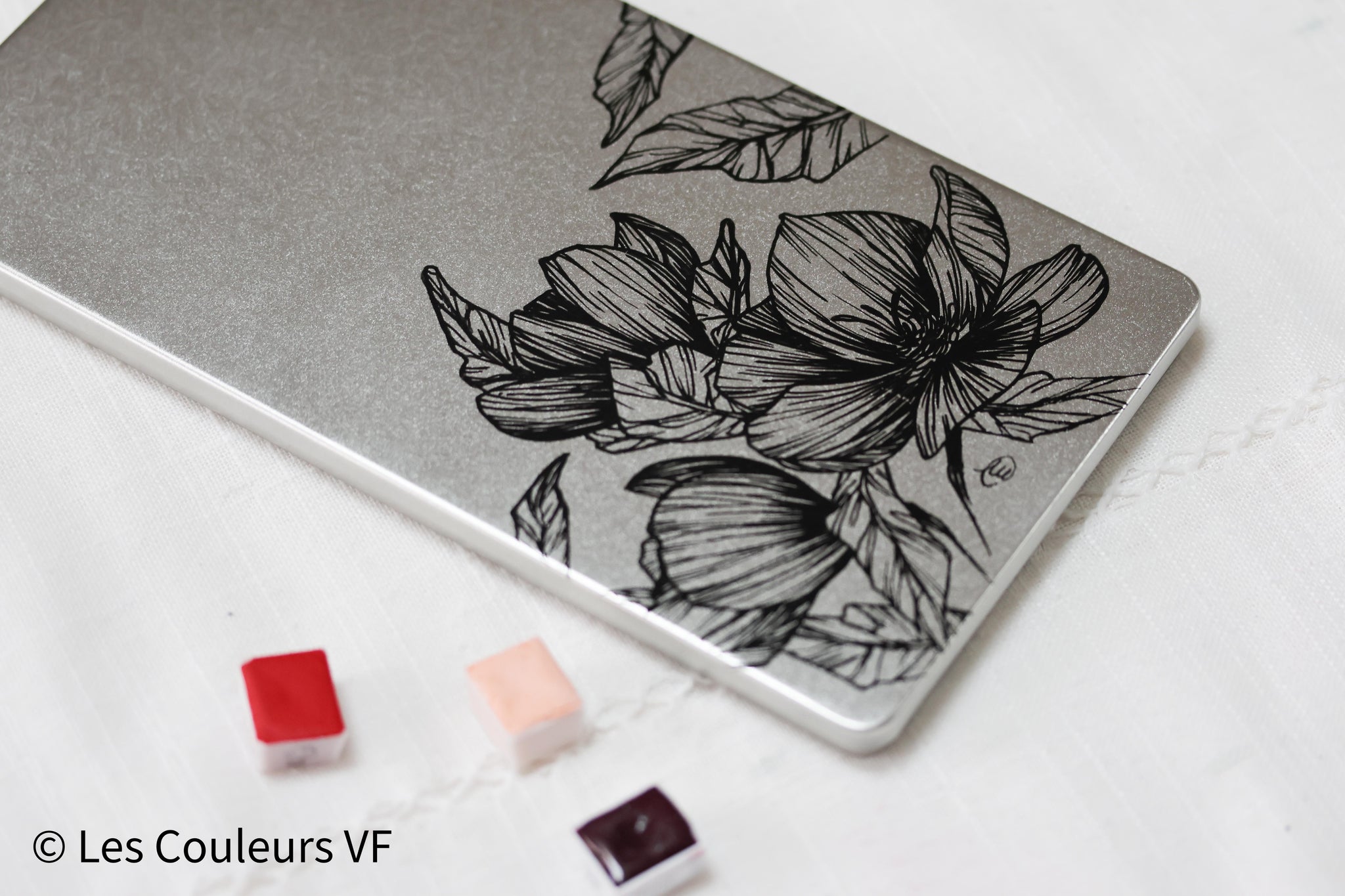 Palette métallique vide x Marion Cornillot - Les Hellébores 1