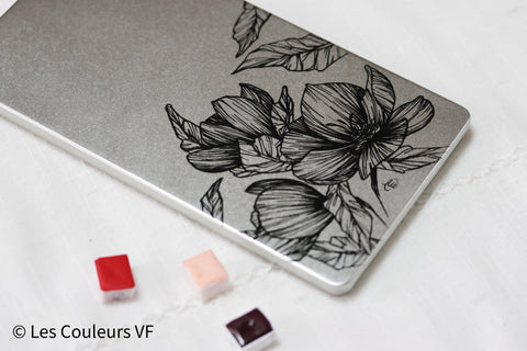 Palette métallique vide x Marion Cornillot - Les Hellébores 1