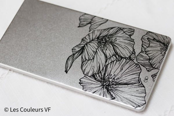 Palette métallique vide x Marion Cornillot - Les Coquelicots 1