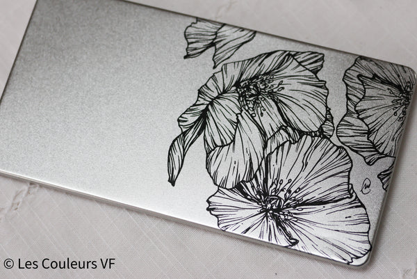 Palette métallique vide x Marion Cornillot - Les Coquelicots 1
