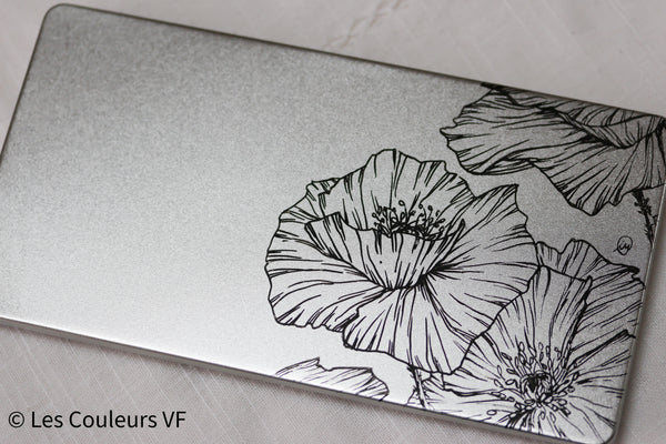 Palette métallique vide x Marion Cornillot - Les Coquelicots 2
