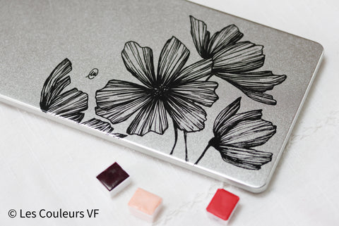 Palette métallique vide x Marion Cornillot - Les Cosmos 1