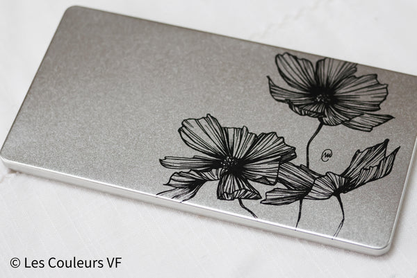 Palette métallique vide x Marion Cornillot - Les Cosmos 2