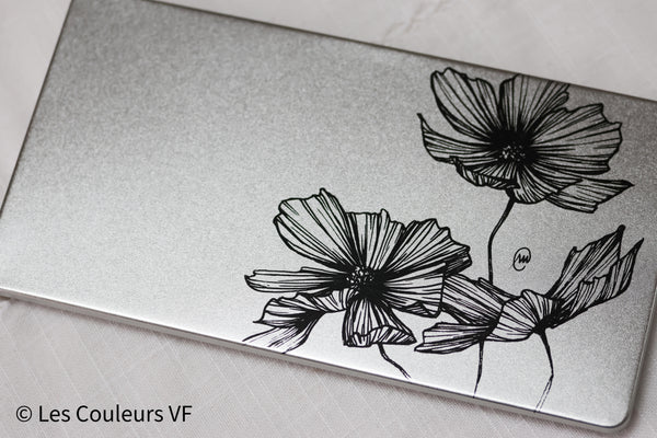 Palette métallique vide x Marion Cornillot - Les Cosmos 2