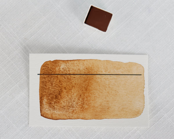 Speculoos, demi-godet d'aquarelle