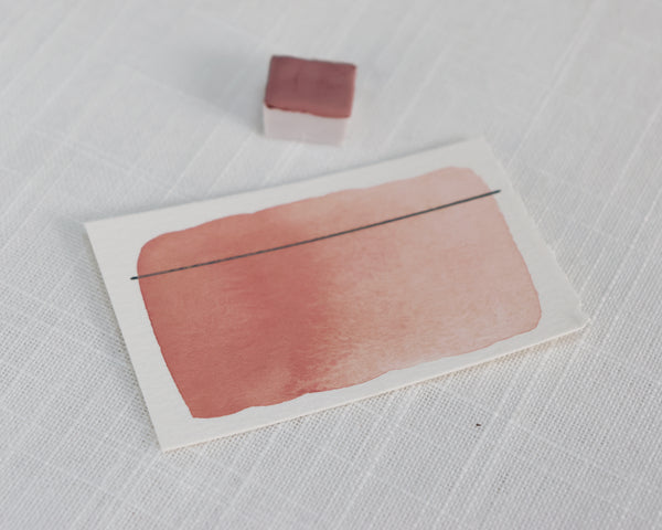 Baci, demi-godet d'aquarelle