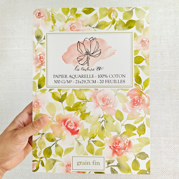 Bloc de papier Aquarelle 100% coton