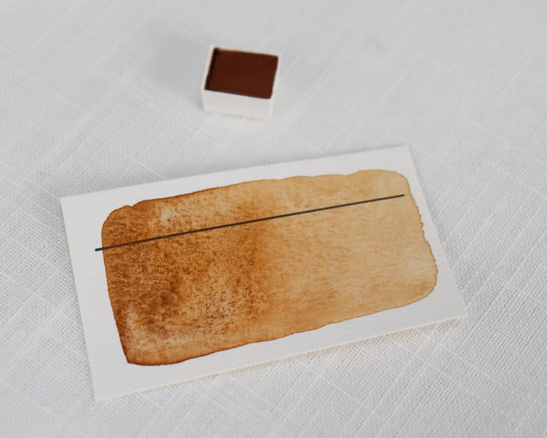 Speculoos, demi-godet d'aquarelle