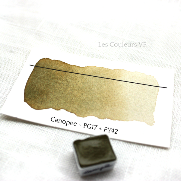 Set Forêt Enchantée, 6 demi-godets d'aquarelle