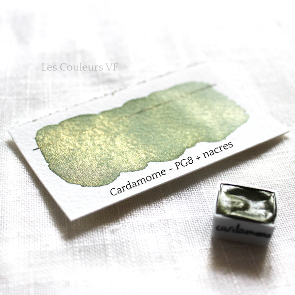 Set Forêt Enchantée, 6 demi-godets d'aquarelle