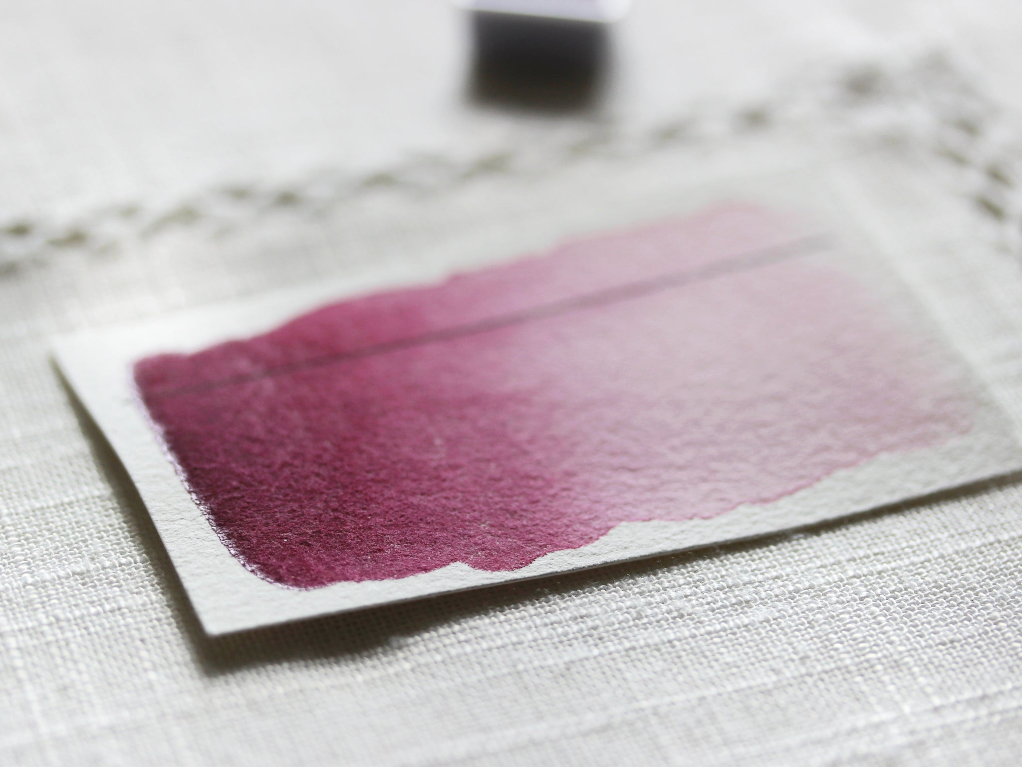 Figue, demi-godet d'aquarelle