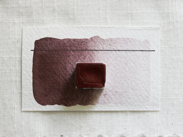 Morellone, demi-godet d'aquarelle